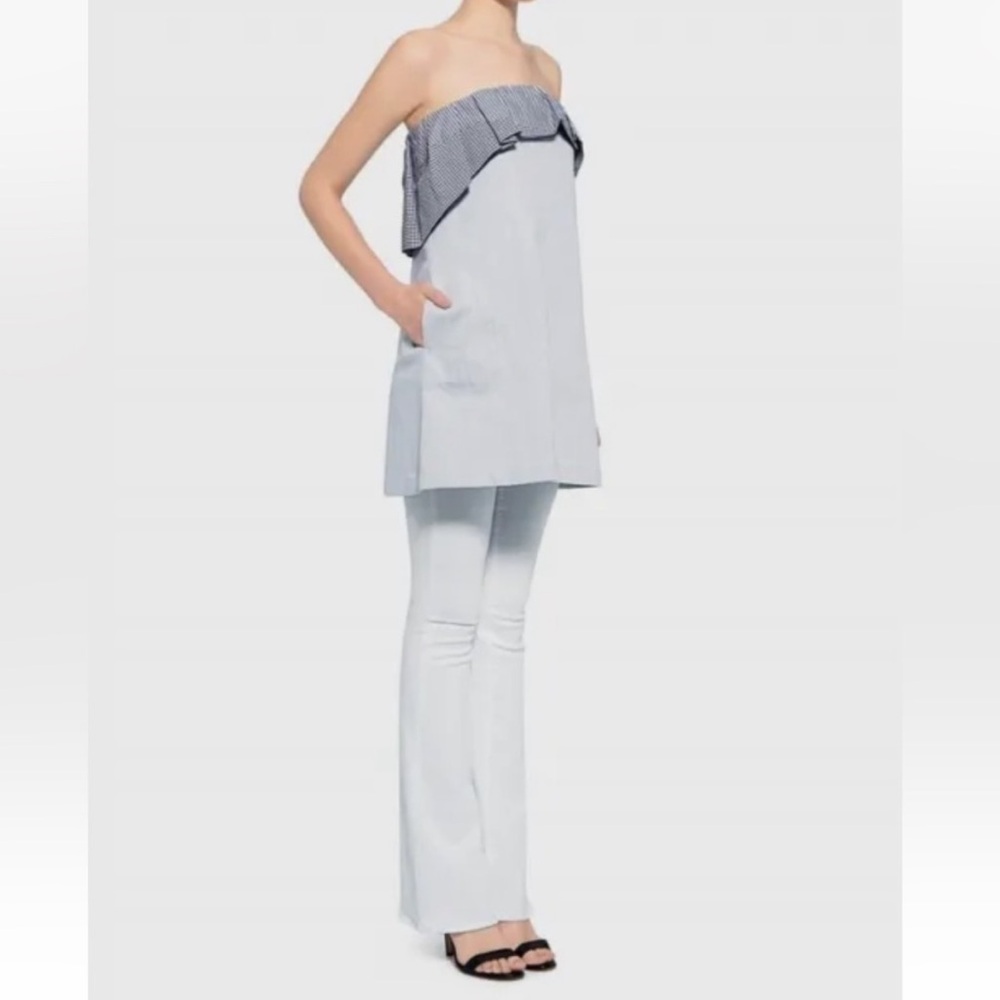 Thakoon Black and White Striped Garment